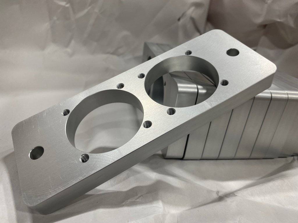 Anodized bearing housing
