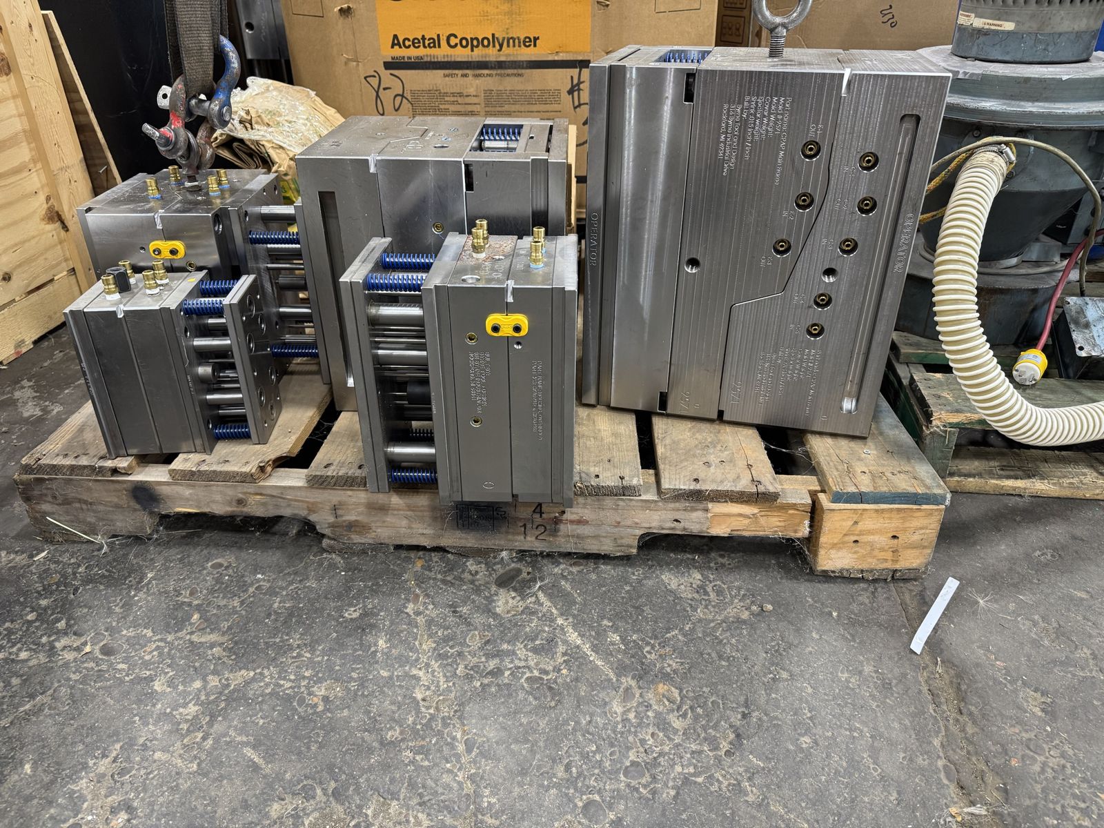 Production injection molds