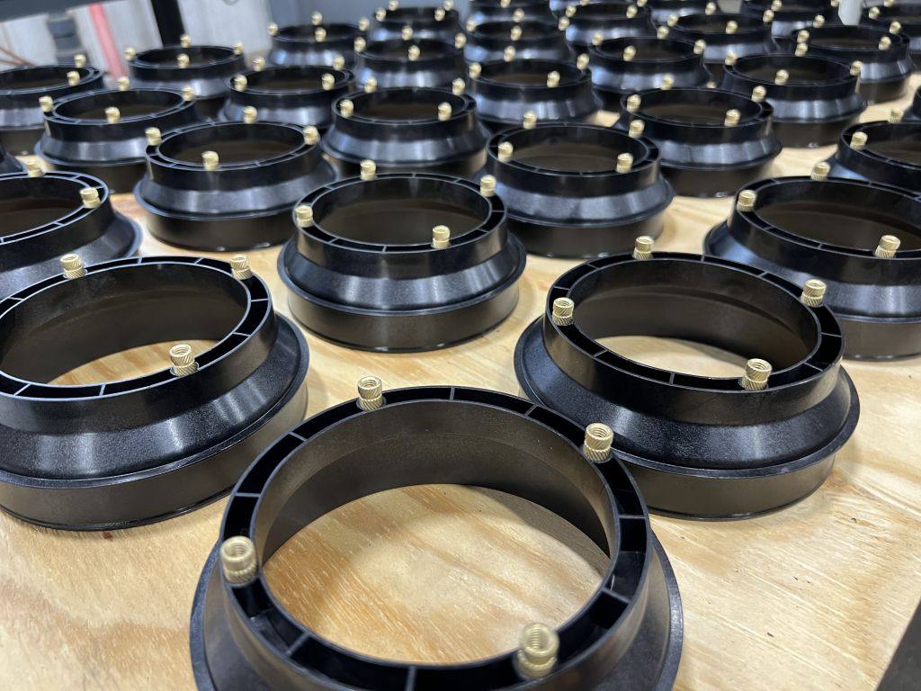 Production run of molded rings